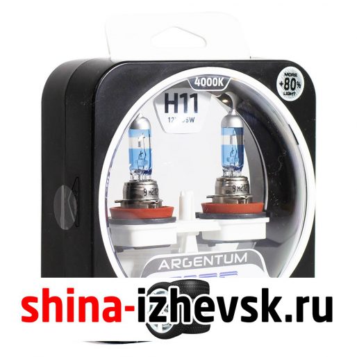 Лампа галогеновая MTF — H1-55 Вт-4000К, 2 шт. в Ижевске